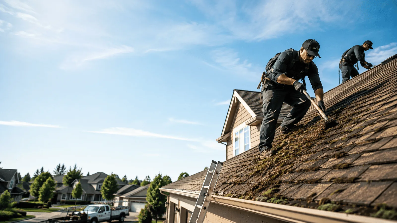 Roof Moss Removal in Thomasville, PA near me